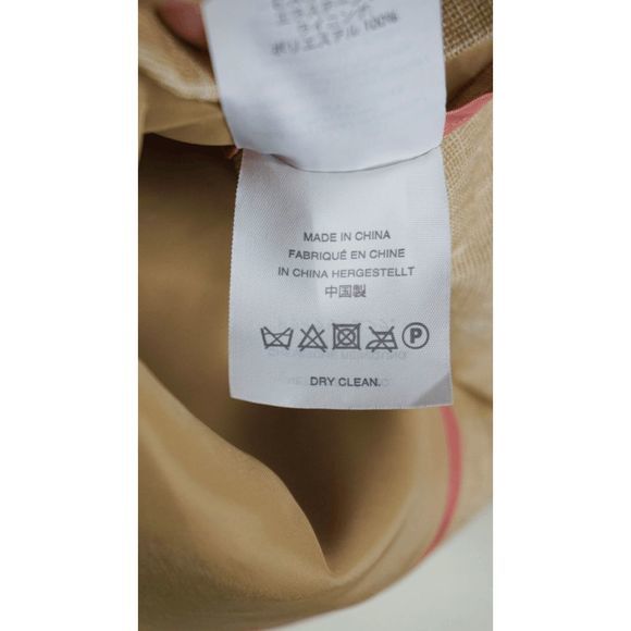 J. Crew‎ Women's Linen Blazer Sz 10P Scalloped Lapel Collar Tan Single Button - Picture 7 of 8